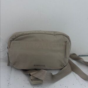 Athleta Beige All About Crossbody Belt Bag